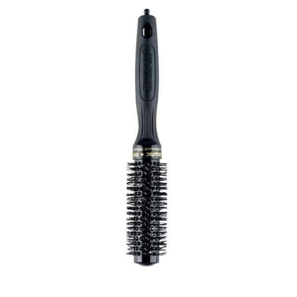 Olivia Garden Spazzola Termica Expert Blowout Shine Black Ø25mm