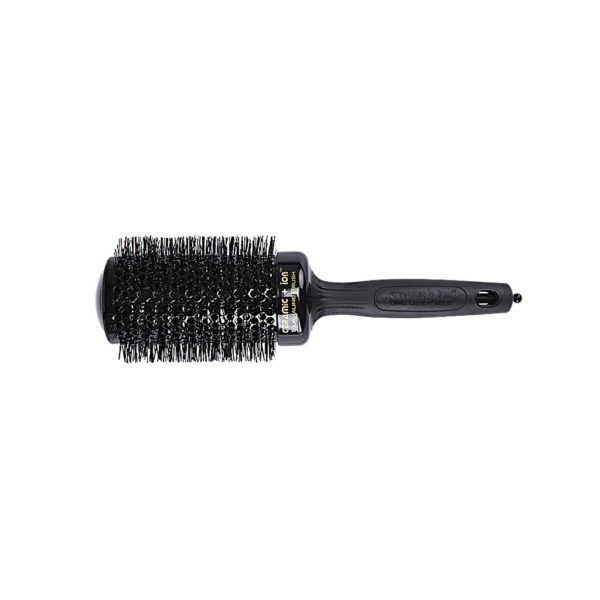 Olivia Garden Spazzola Termica Expert Blowout Shine Black Ø55mm