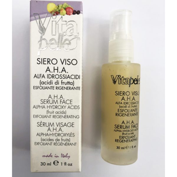 Vitapelle Siero Viso AHA Alfaidrossiacidi 30ml