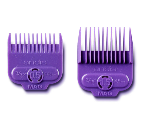Andis Magnetic Comb Rialzi Per Tosatrice Set 2 Pz 0.5-1.5