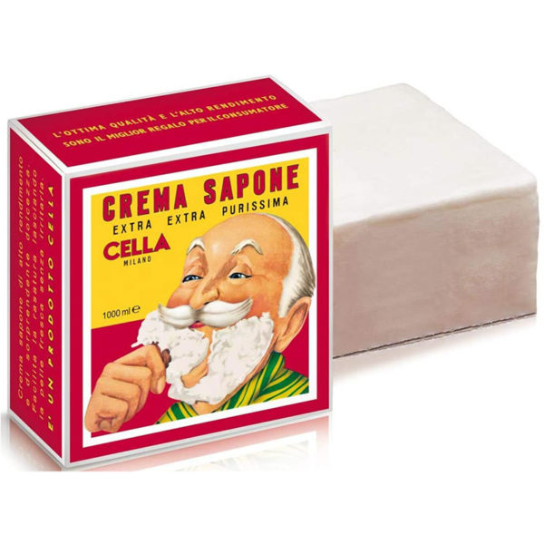 Cella Crema Sapone Da Barba All'Olio Di Mandorla 1000ml - immagine 2