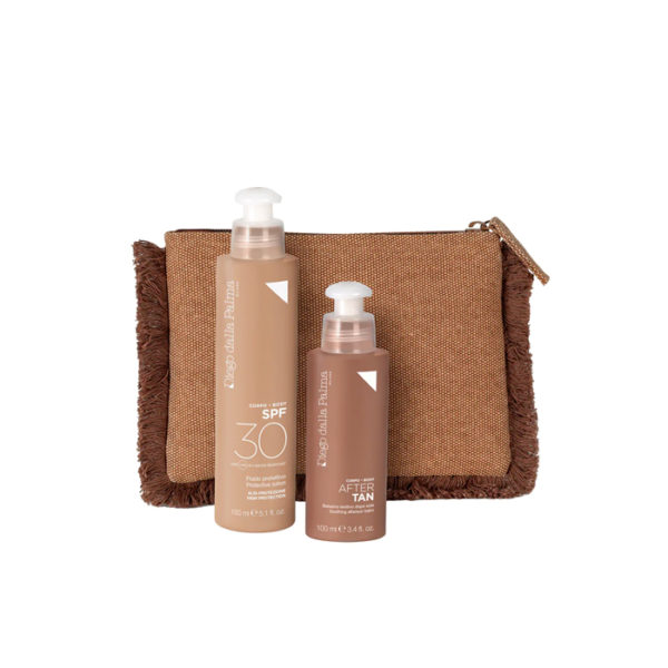 Diego Dalla Palma Kit Spf30 Abbronzante + Balsamo Dopo Sole + Pochette.