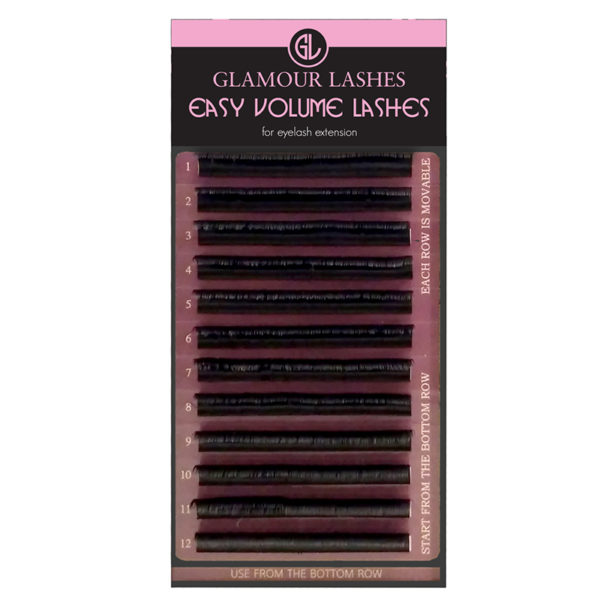 Glamour Lashes Easy Volume Lashes 11mm