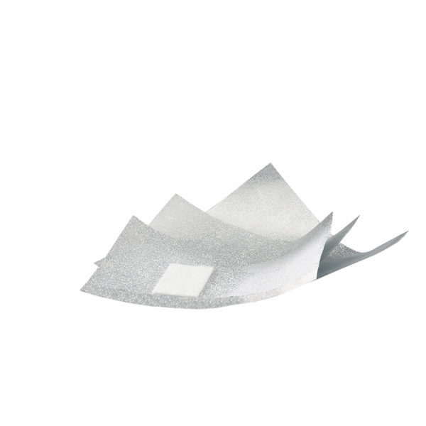 Fogli Alluminio Con Spugna Per Unghie Conf.50pz