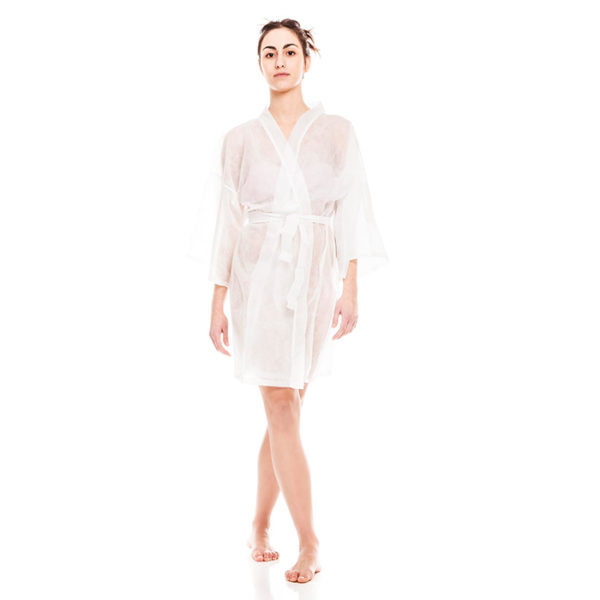 Kimono Bianco In TNT 10PZ