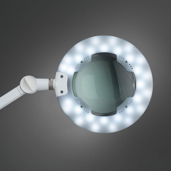 Lampada Lente 5d Led Air Touch Da Tavolo Con Morsetto - immagine 5