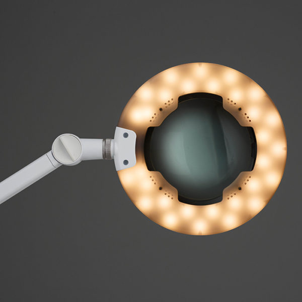 Lampada Lente 5d Led Air Touch Da Tavolo Con Morsetto - immagine 6