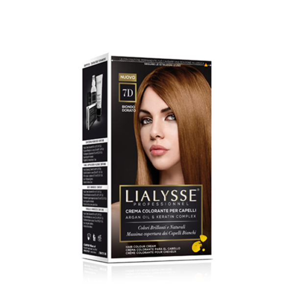 Lialysse Crema Colorante 7D Biondo Dorato