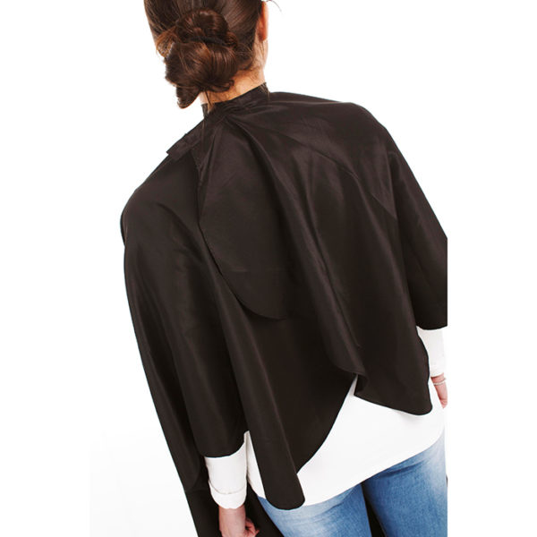 Mantella Taglio- Colore Nera Idrorepellente In Poliestere - immagine 3