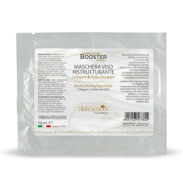 Skin System Booster Ristrutturante Maschera Viso Collagene 10ml