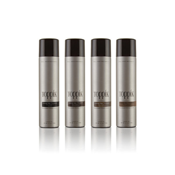 Toppik Colored Hair Thickener Spray 180ml (Spray Colorato Antidiradamento) Dark Brown