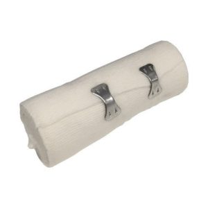 Benda Elastica Con Fermabenda 12 Cm X 4,5 Mt